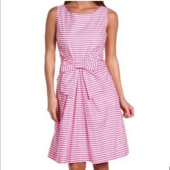kate spade Dresses & Skirts - Kate Spade Jillian Dress - candy stripe pink - EUC